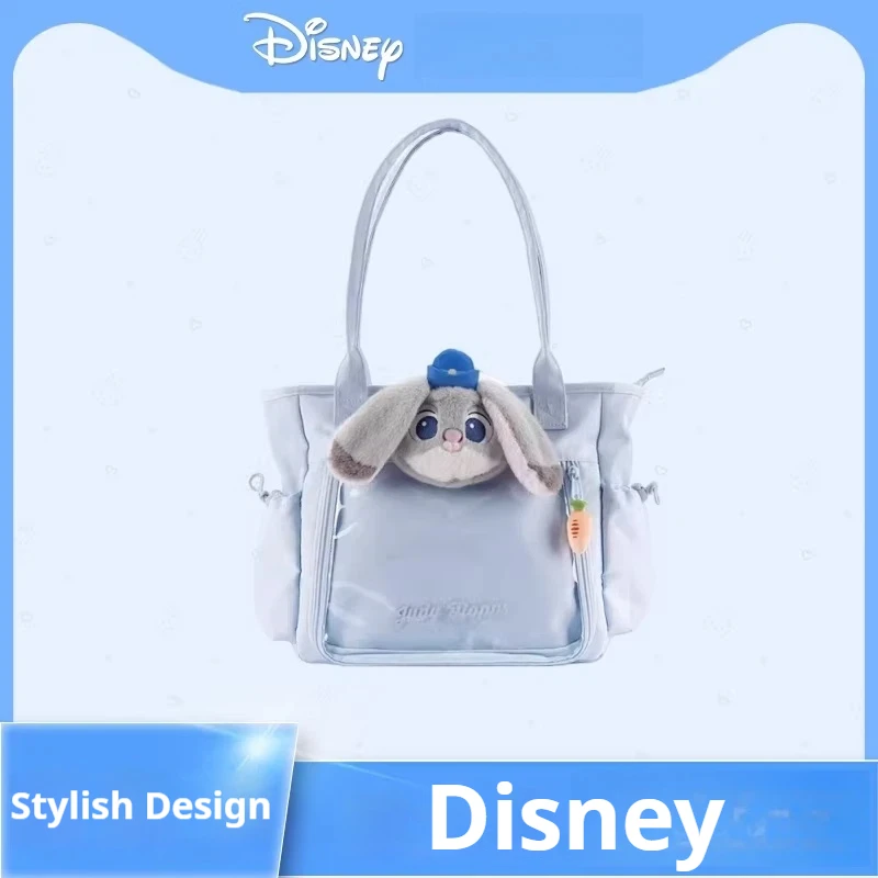 

Сумка на плечо Disney Judy Hopps, большая вместительная сумка-тоут с изображением кролика-полицейского, сумка для мамы на каждый день, для женщин, для ежедневного использования