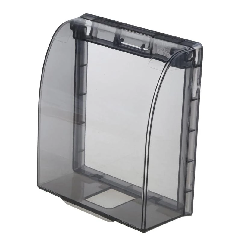 セルフ接着剤防水ボックス86タイプユニバーサルスイッチソケットダストプルーフカバーバスルームキッチンソケットスプラッシュプルーフボックス