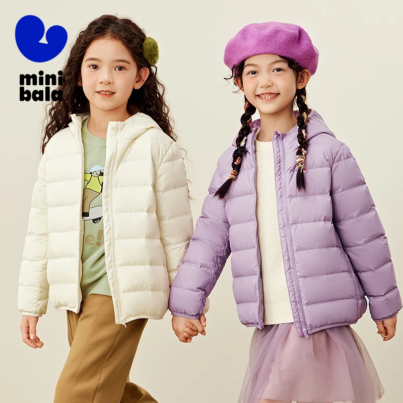 سترة Mini Bala 2025 للأطفال خفيفة الوزن معطف شتوي دافئ، سترة مقاومة للرياح مقاومة للماء للأولاد والبنات سترة ثلج خارجية #2