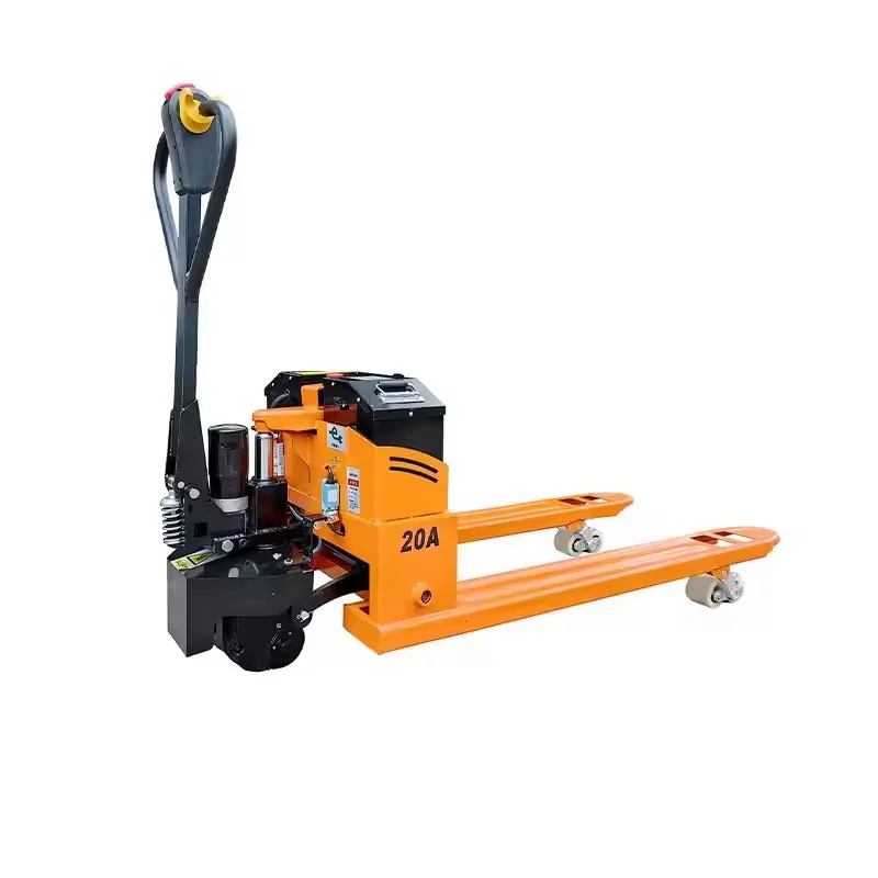 

3m Max Lift Height Manual Fork Pallet Truck Stable Scissor Lifting For Storage Yard High Position Cargo Loading Unloading Goods