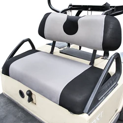 Funda de asiento de tela de malla de poliéster lavable al calor con diseño de moda para carrito de golf para Club Car DS y EZGO TXT