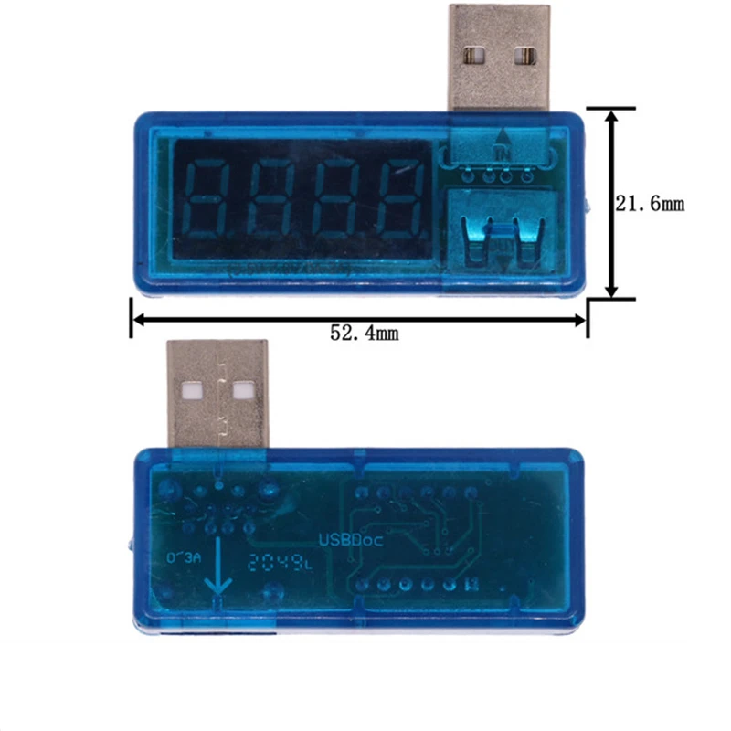 USB charging current voltage tester detector USB voltmeter ammeter can detect USB devices