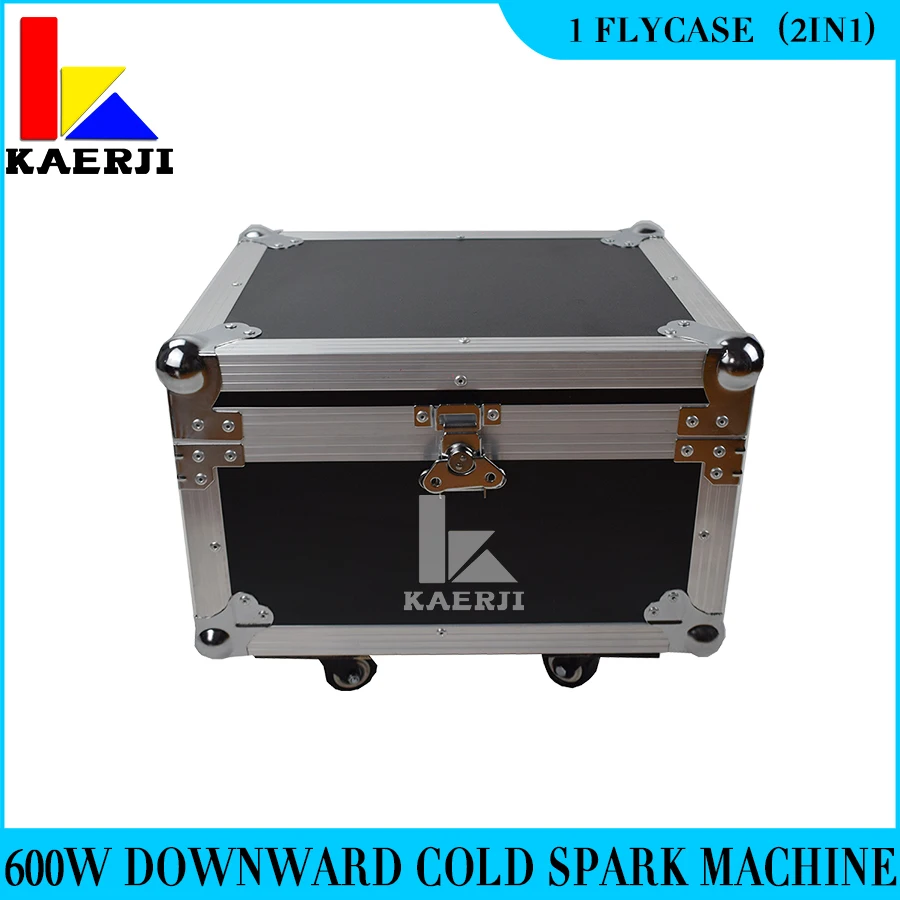 No Tax 1 Only Empty 2In1 Flightcase For 600W Downward Cold Spark Machine Spark Cold Firework Machine Fountain Stage Sparkler