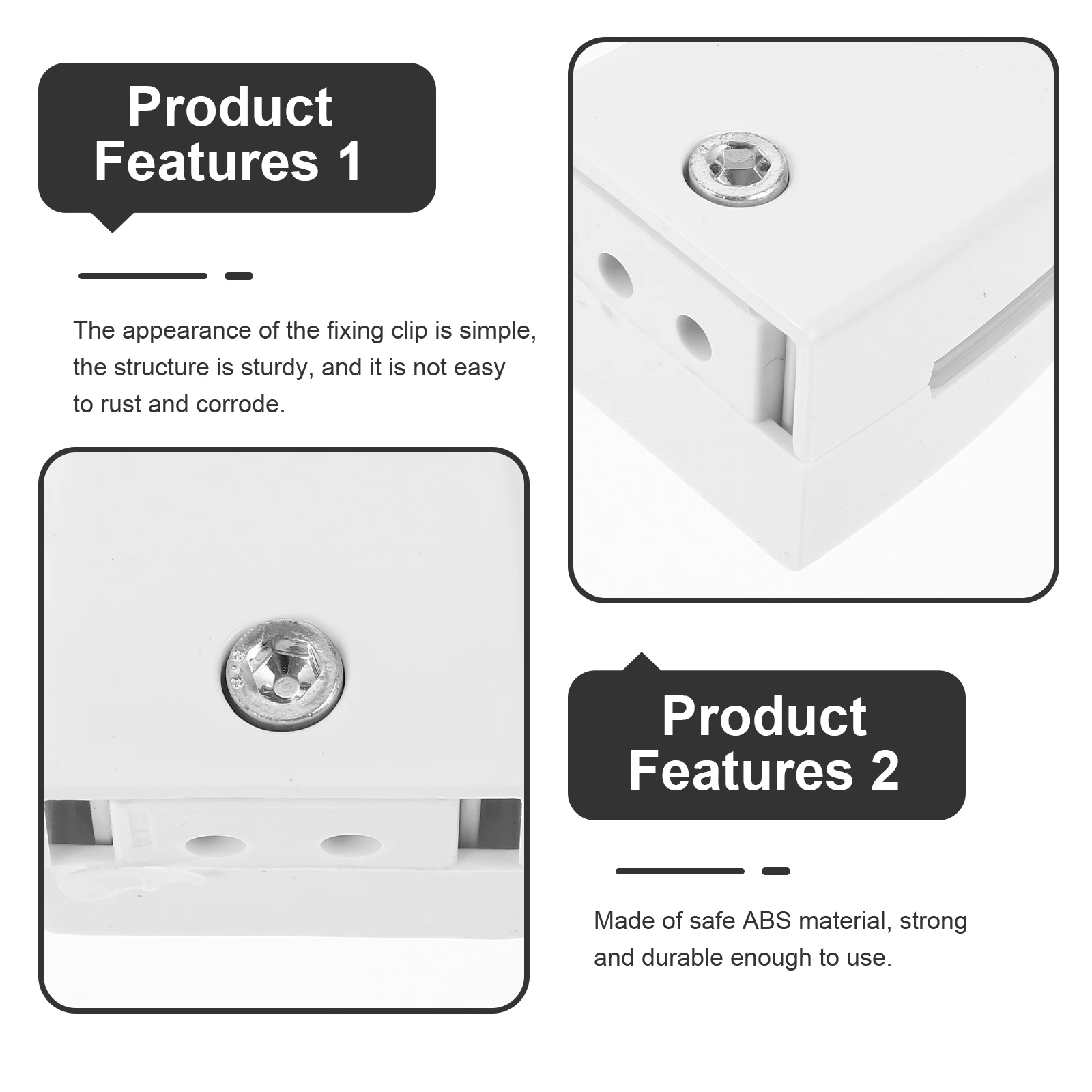 4 قطعة مقسم مكتب المشابك مقاطع الشاشة البلاستيكية لأقسام الزجاج الخشبي لوحة الخصوصية جبل مكتب المدرسة المنزل التدريس