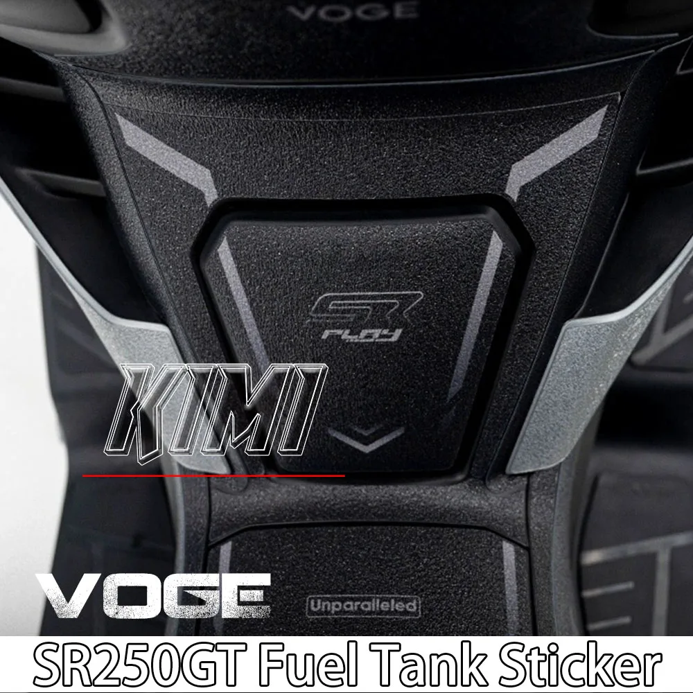 FOR VOGE SR250GT Motorcycle Fuel Tank Sticker Thickened Armor Sticker Anti-Scratch Rubber Protective Sticker Sticker Decal