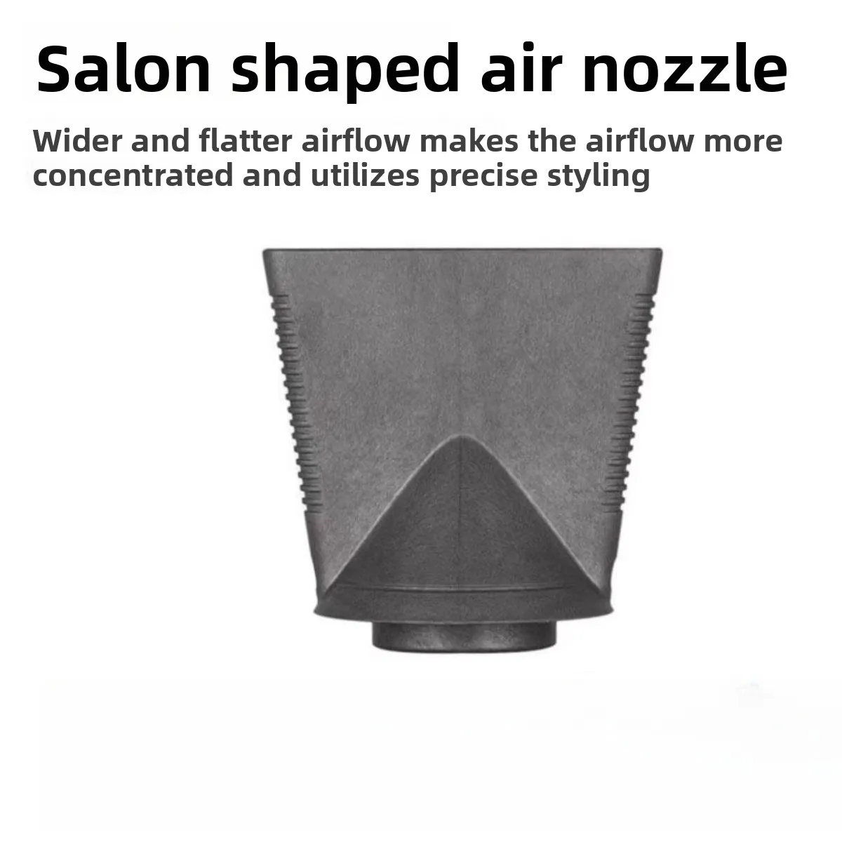 Magnetic Flat Styling Nozzle for  Dreame gleam and glory Hair Dryer Professional Concentrated Airflow Attachment