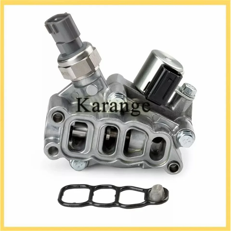 15810-RKB-J01 New VTEC Solenoid Spool Valve Assembly With Gasket For Honda Accord Hybrid ODYSSEY EX EXL-T 05-07 Pilot/2WD MODELS