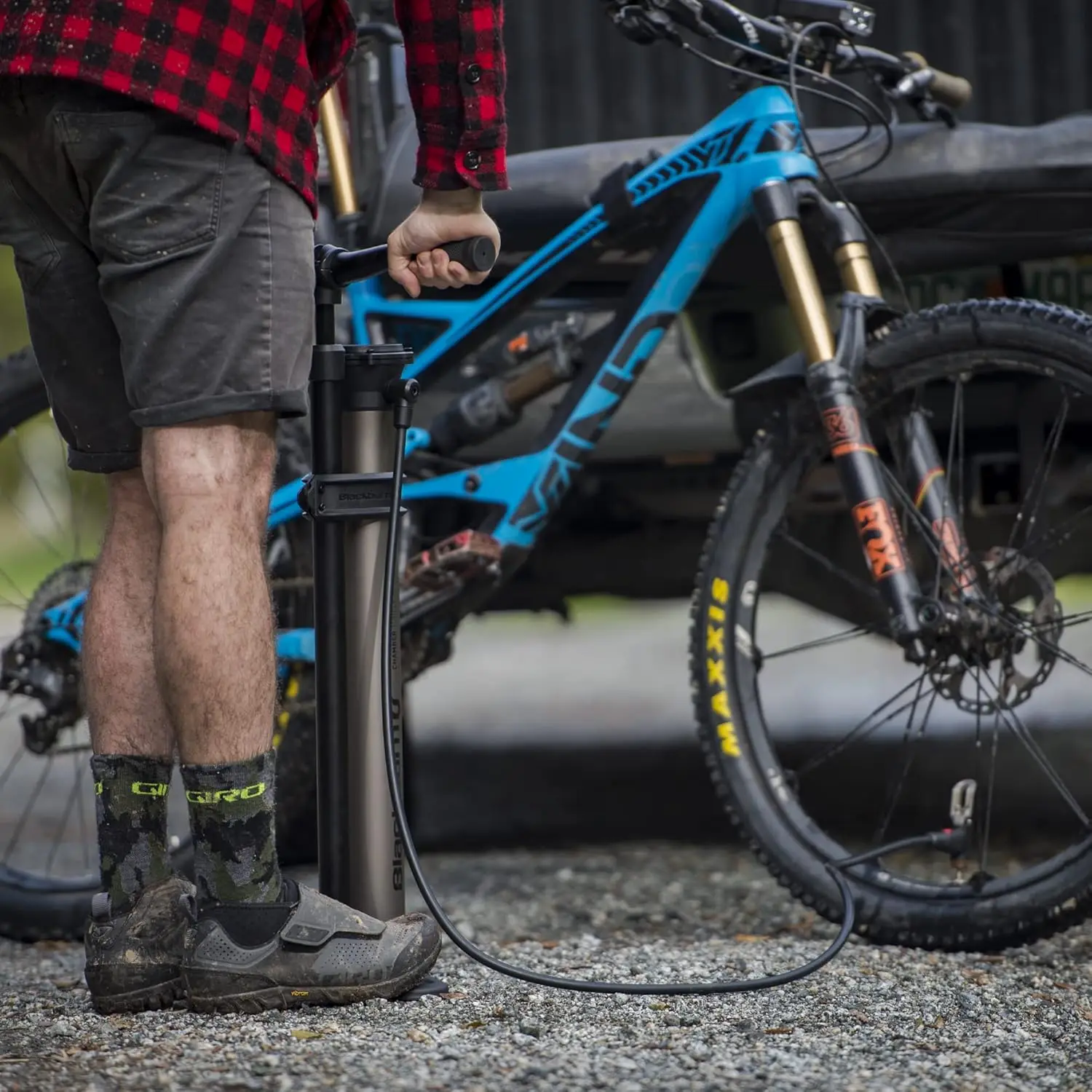 Chamber Bike Floor Pump