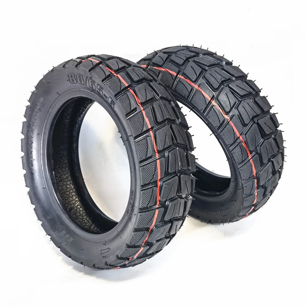 Opona bezdętkowa 10 cali 80/65-6 terenowa/szosowa, grubsze opony terenowe/szosowe do hulajnogi elektrycznej Kugoo M4, wymiana opony 10x3.0