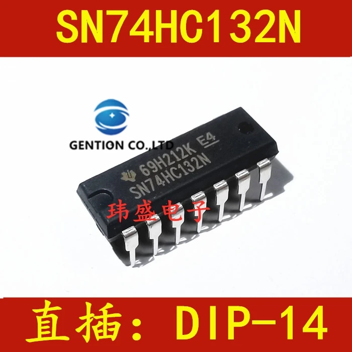 

10 шт. SN74HC132N 74HC132 DIP14 в наличии 100% новые и оригинальные