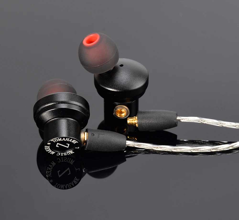 Najnowszy Musicmaker MusicMaker Tomahawk MrZ ZFRE1 dynamiczny sterownik wysokiej wierności w uchu metalowy słuchawki muzyczne HIFI z interfejsem MMCX