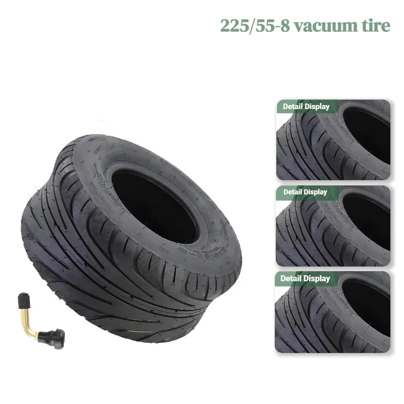 

For beach buggy electric vehicle modification parts, wear-resistant 225/55-8 (18x9.50-8) 8-inch vacuum tire accessories