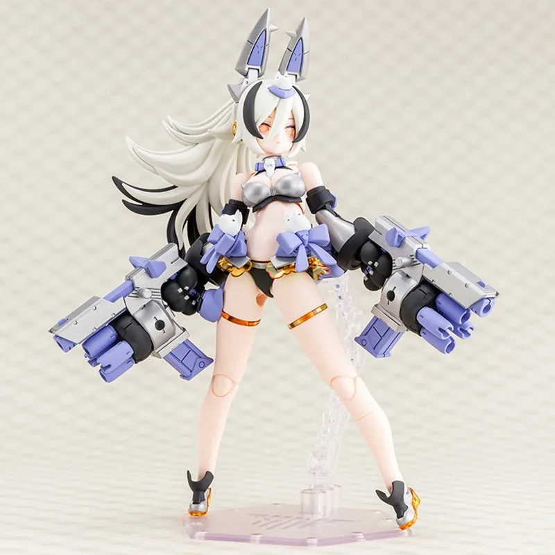 【 Spot Goods】KP850 Kotobukiya Megami Device PUNI MOFU Gin Lang Golden Xiao Mecha Girl Assembly Model Kit view 2