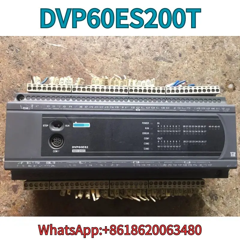 Used PLC DVP60ES200T test OK Fast Shipping