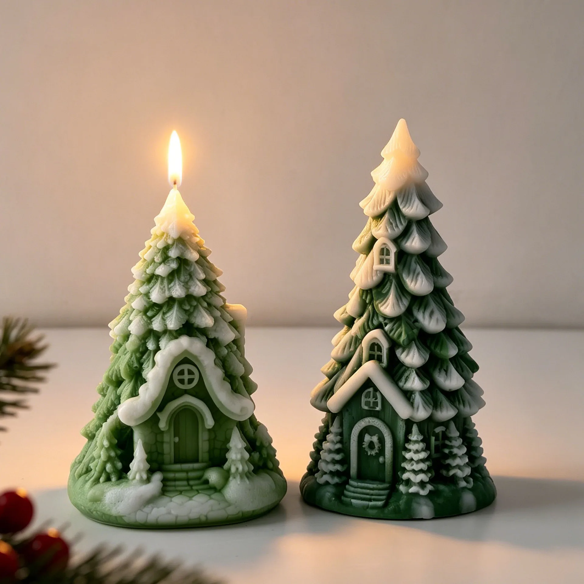Christmas Candle Tree House De - огляд і ціна Art Craft House Making