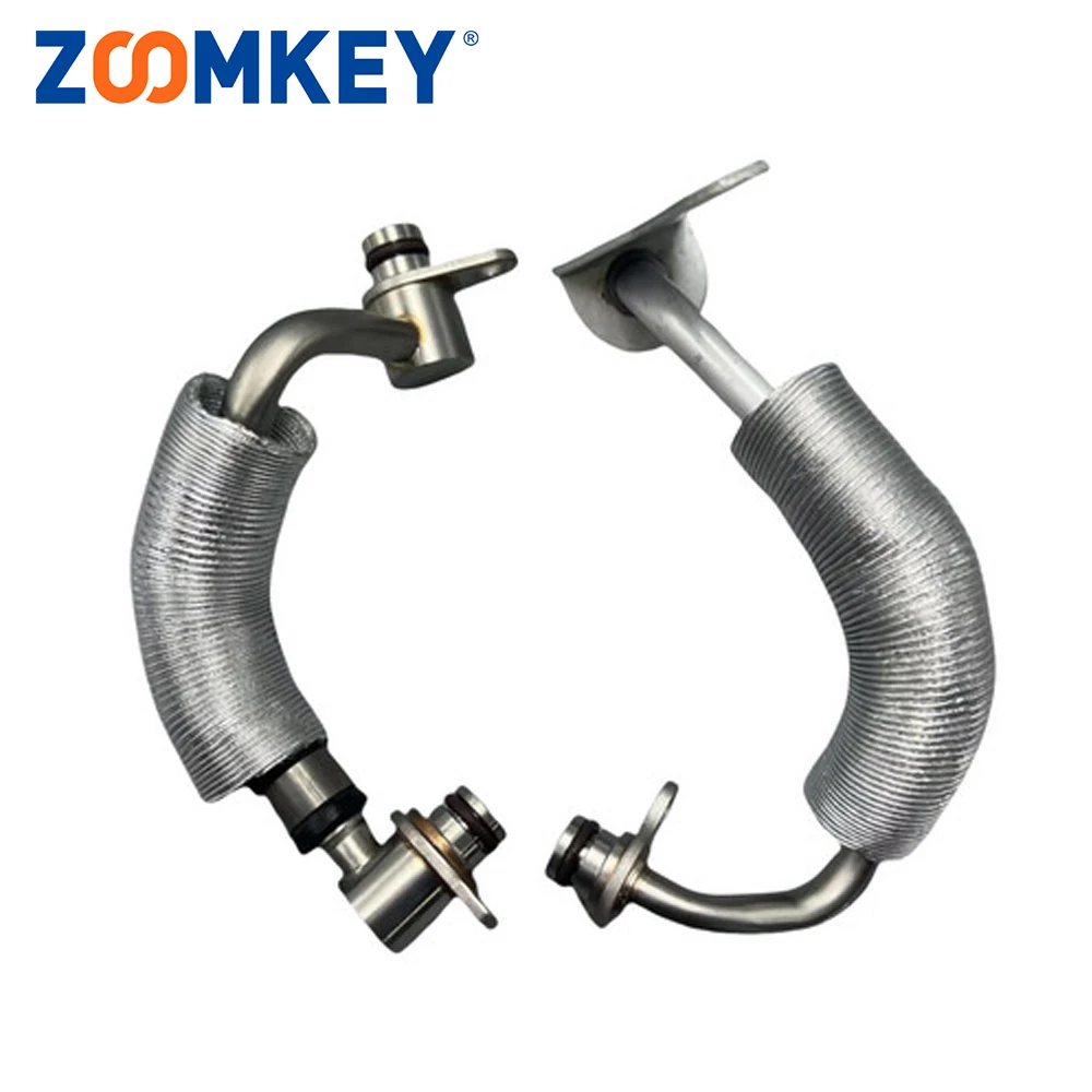 

2X Turbocharger Coolant Hose 11538663516 Fit For BMW X1 X3 X5 E84 F25 F15 xDrive28i