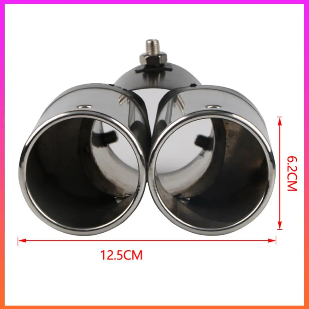 

Автомобильный глушитель, хвостовая труба, звуковой свисток из нержавеющей стали, глушитель, выхлопная труба, универсальные автомобильные аксессуары