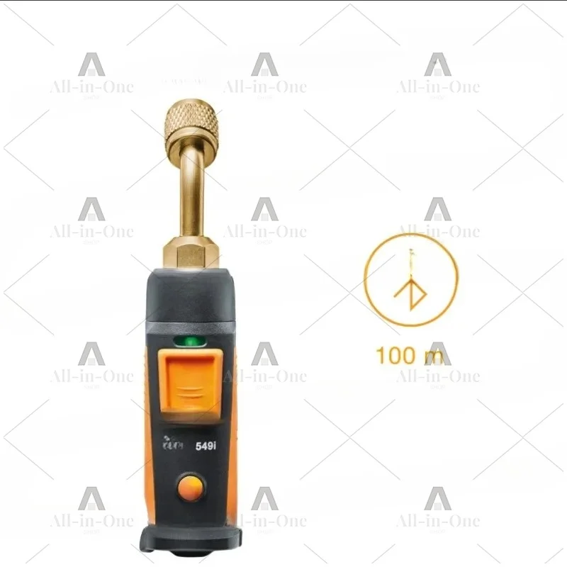 Image 549i   - High-pressure gauge operated via smartphone