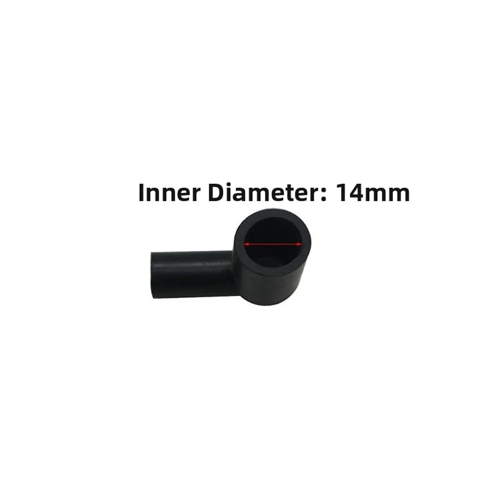 Easy Installation Connector Pipe Fitting 7 Shaped Elbow Hose Fitting Secure Attachment Versatile Compatibility