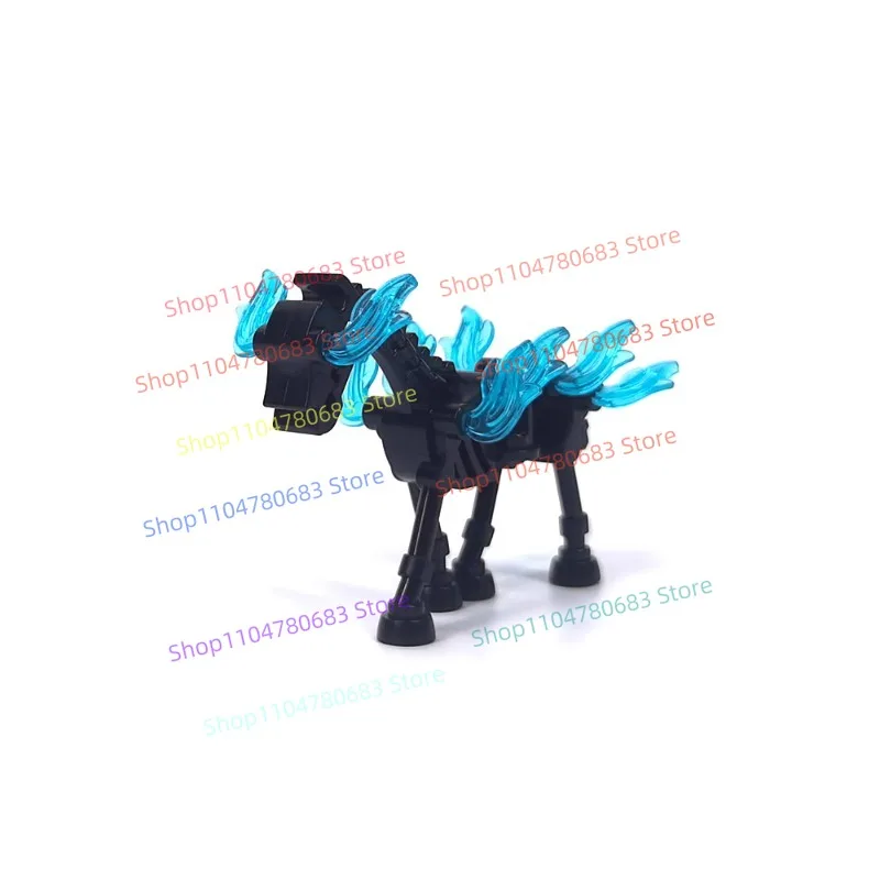 MOC Bausteine Mini Action-figuren Halloween Skeleton Pony Montage Modell Cartoon Animation Zubehör Spielzeug Geschenke