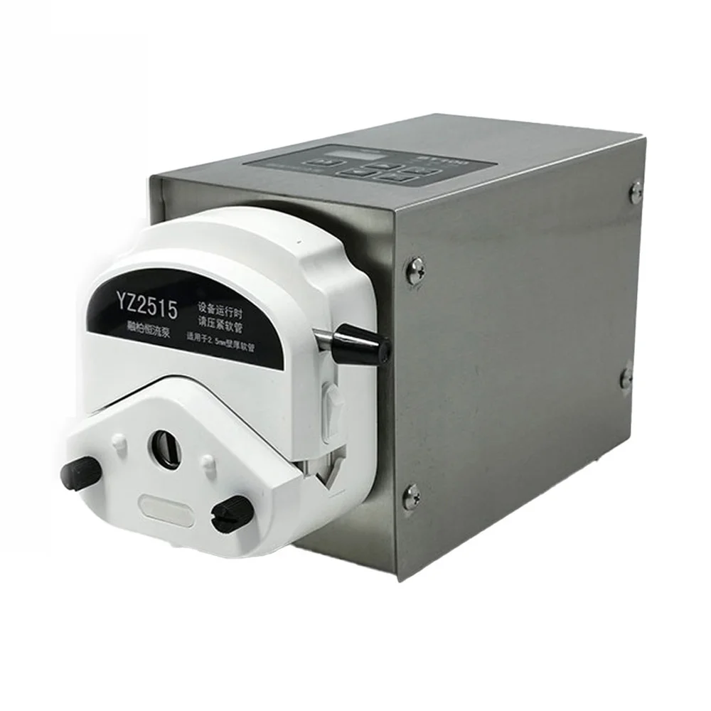 AC110-220v Bt100 Small Laboratory High-Precision Flow Distribution Peristaltic Pump, Constant Current Self-Priming Stepper Drive