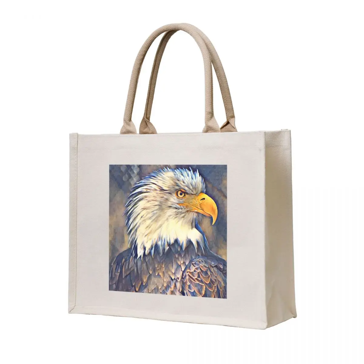 

Bald Eagle Tote Bag reusable shopping bags Women's bags Lady bag Big bag women