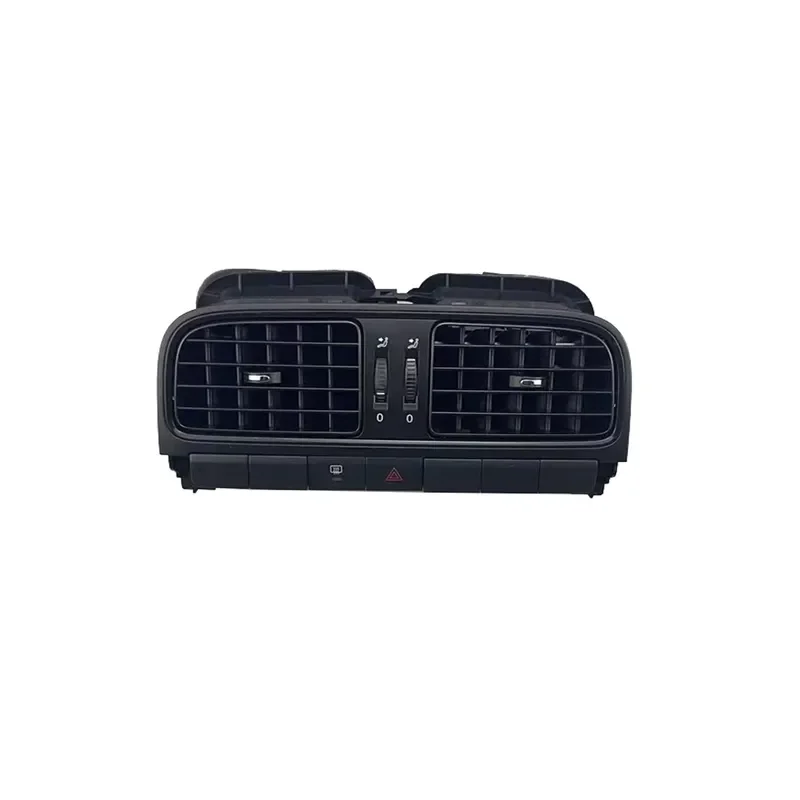 Chrome Black AC Air Vent Outlet For VW Polo 2011 2012 2013 Central Dashboard 6RD819728 6RD819703 6RD819704 Car Interior Trim