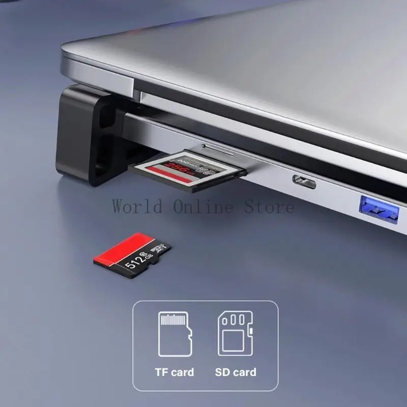 

USB C HUB 9 PORT Docting Station 10 Гбит / с с 4K60 Гц трансфера 87HC