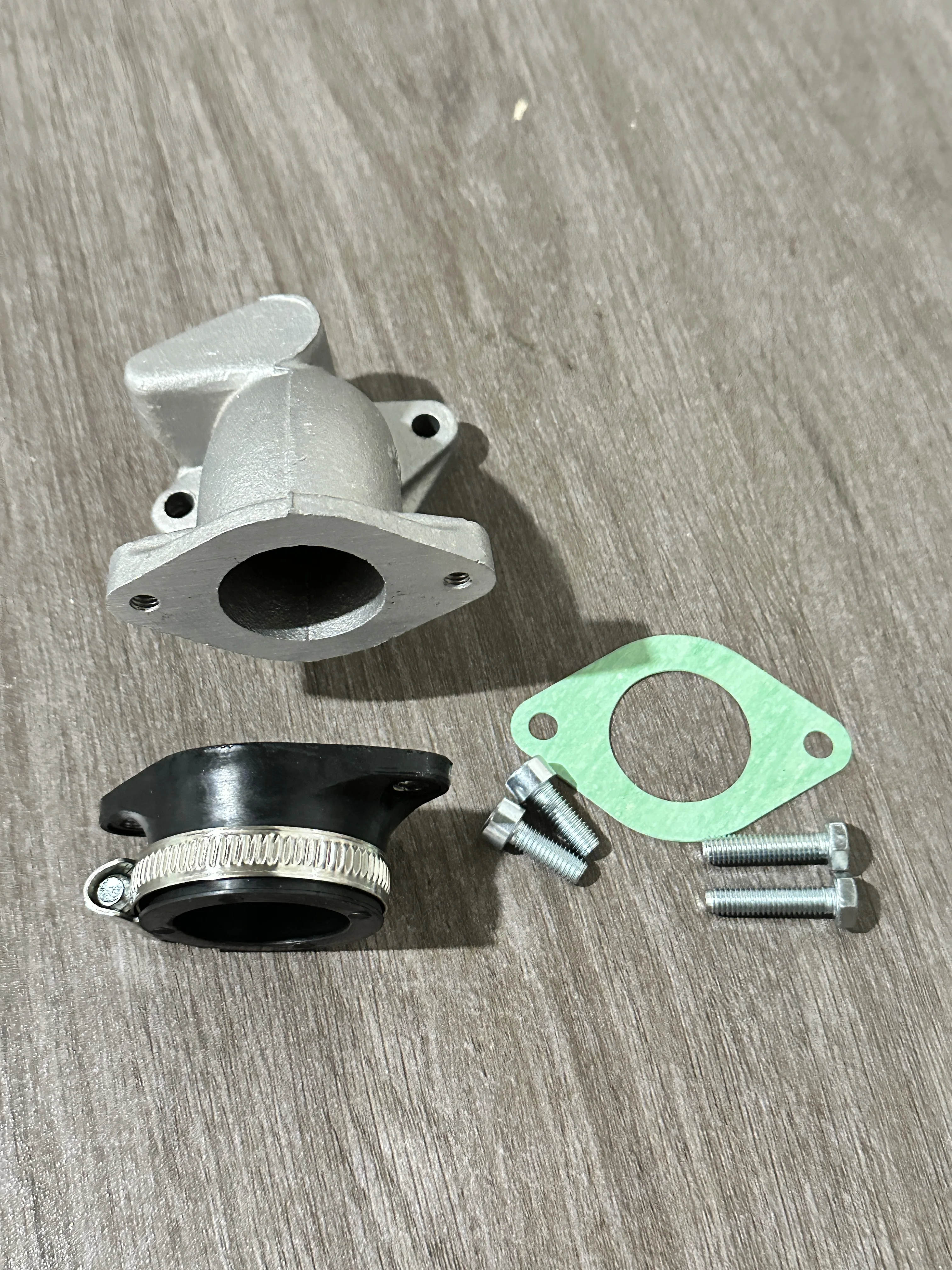 Zongshen 190Cc Engine W1901P62Yml مجموعة مشعب السحب، خرطوم أنبوب مدخل المكربن مع حشية #4