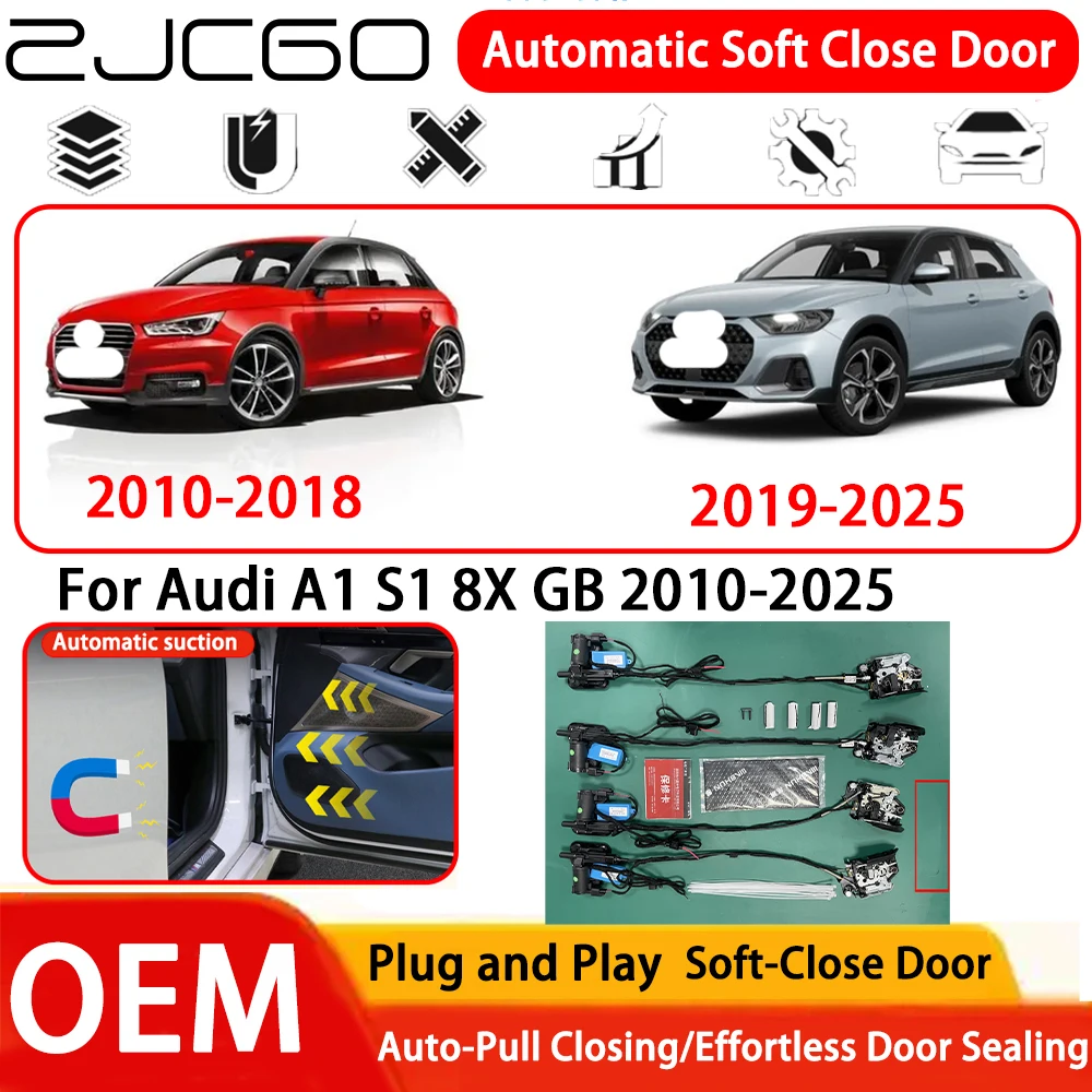 for Audi A1 S1 8X GB 2010-2025 Car OEM Plug and Play Automatic Electric Soft Close Door Comfort Closing System