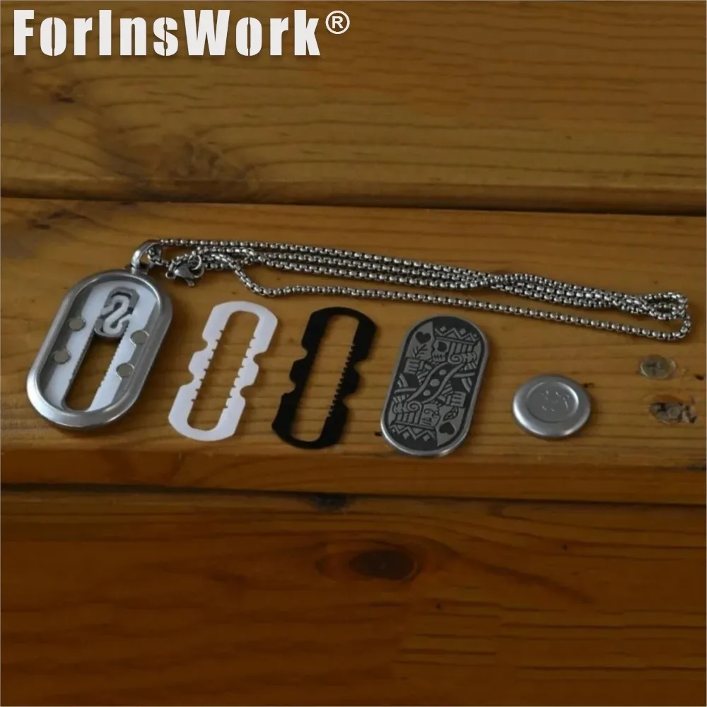 TK EDC GLIDE จี้สไลด์เล่นได้ ทำจากสแตนเลส ประกอบและถอดประกอบได้โดยไม่ต้องใช้เครื่องมือ ของเล่นสุดเท่