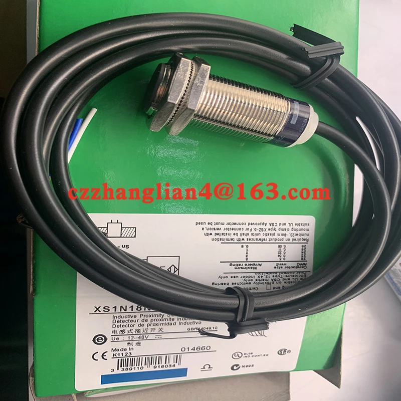 Imagem -05 - Sensor Original Brand Novidades Xs1n18pa349l1 Xs1n18na349l1 Xs1m12ab120