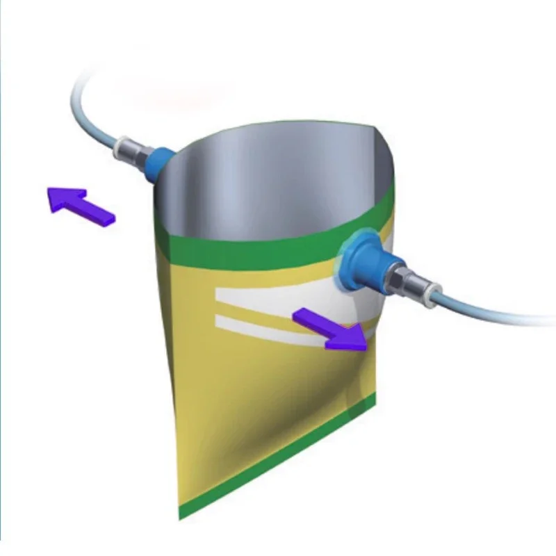 공압 진공 흡입 컵 F 시리즈 포장 기계, 진공 가방 오프닝 빨판, 플라스틱 필름 식품 가방 흡입 깍지 F18, 10 개