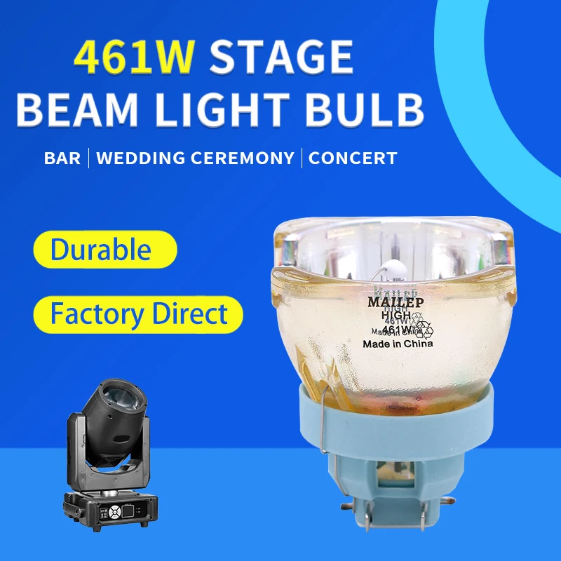 Mailepu Pu original SIRIUS HRI 461W 20R stage beam bulb 20R 461W activity light projector lighting