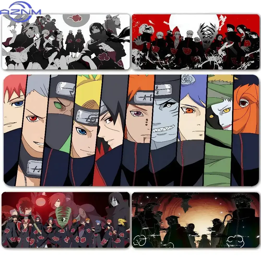 Mouse Pads Naruto Akatsuki Mouse Pad Gaming Accessories Comter Keyboard Gamer Designed Specifically E-Sports Games Mousepad