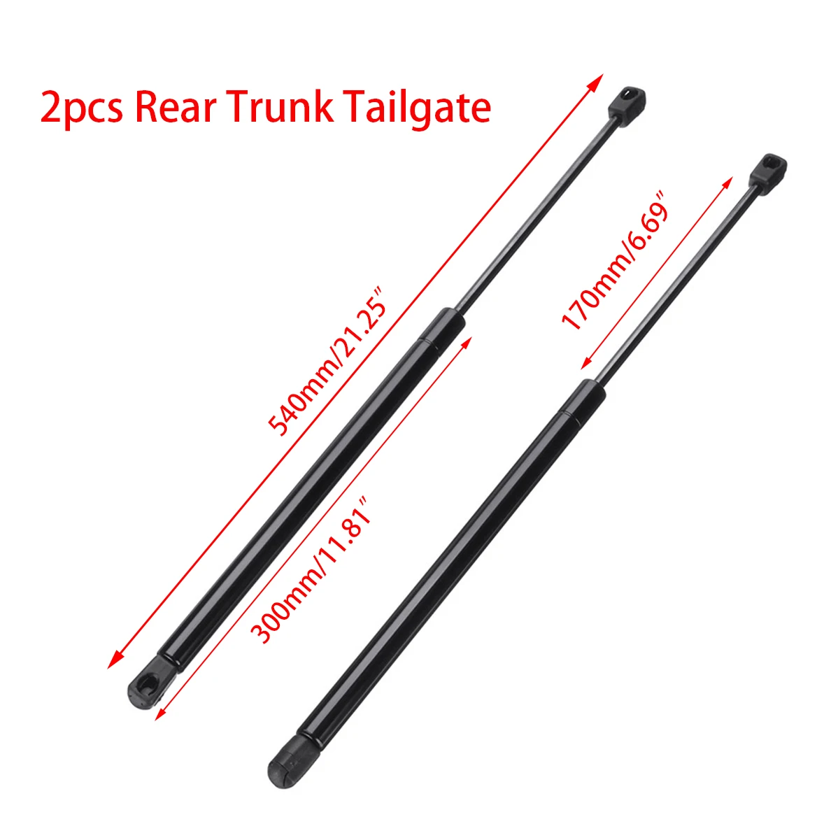 2pc Rear Trunk Tailgate Boot Rear Window Glass Gas Spring Shock Lift Strut Struts Support Bar Rod for Hyundai Tucson 2005 - 2012