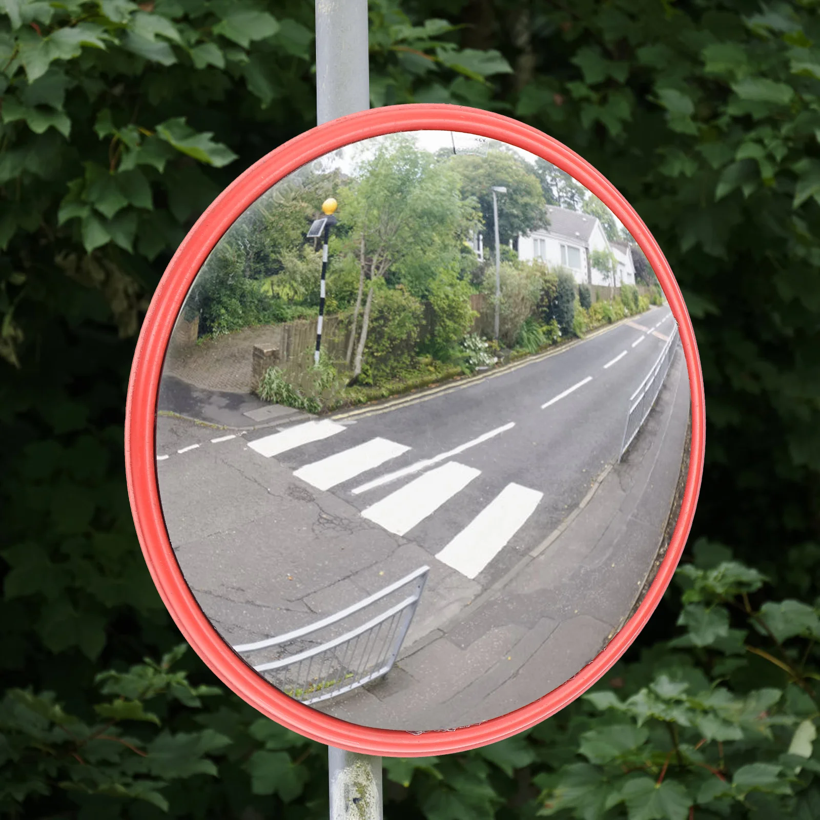 Bolle spiegel 30 cm ronde acryl aluminiumfolie voor garage thuis verkeer weg blind anti-diefstal