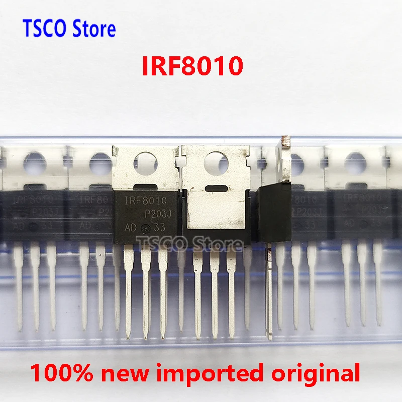 (10-50Piece)   IRF8010   New Original  MOSFET N-CH 100V 80A