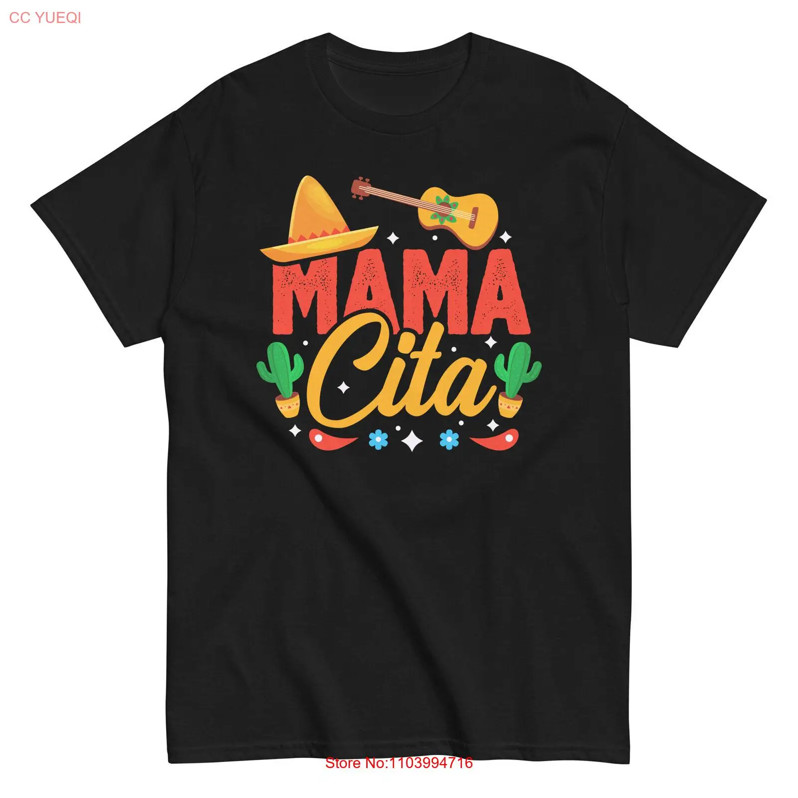 Cinco de Mayo T-Shirt - Mexican - Nacho Average Mamacita Fiesta Celebration tee