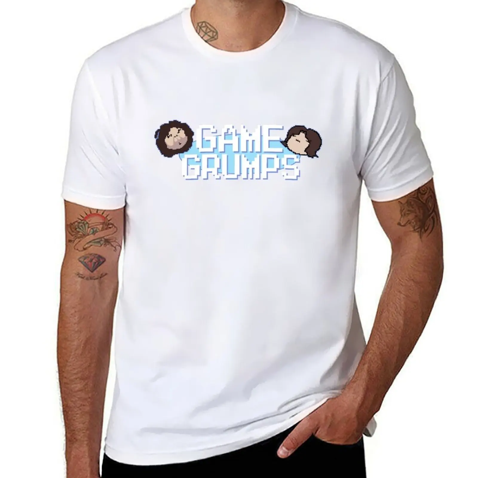 

Pixel Grumps! T-Shirt t shirt personalised black cotton t-shirt plain for man package T-Shirt
