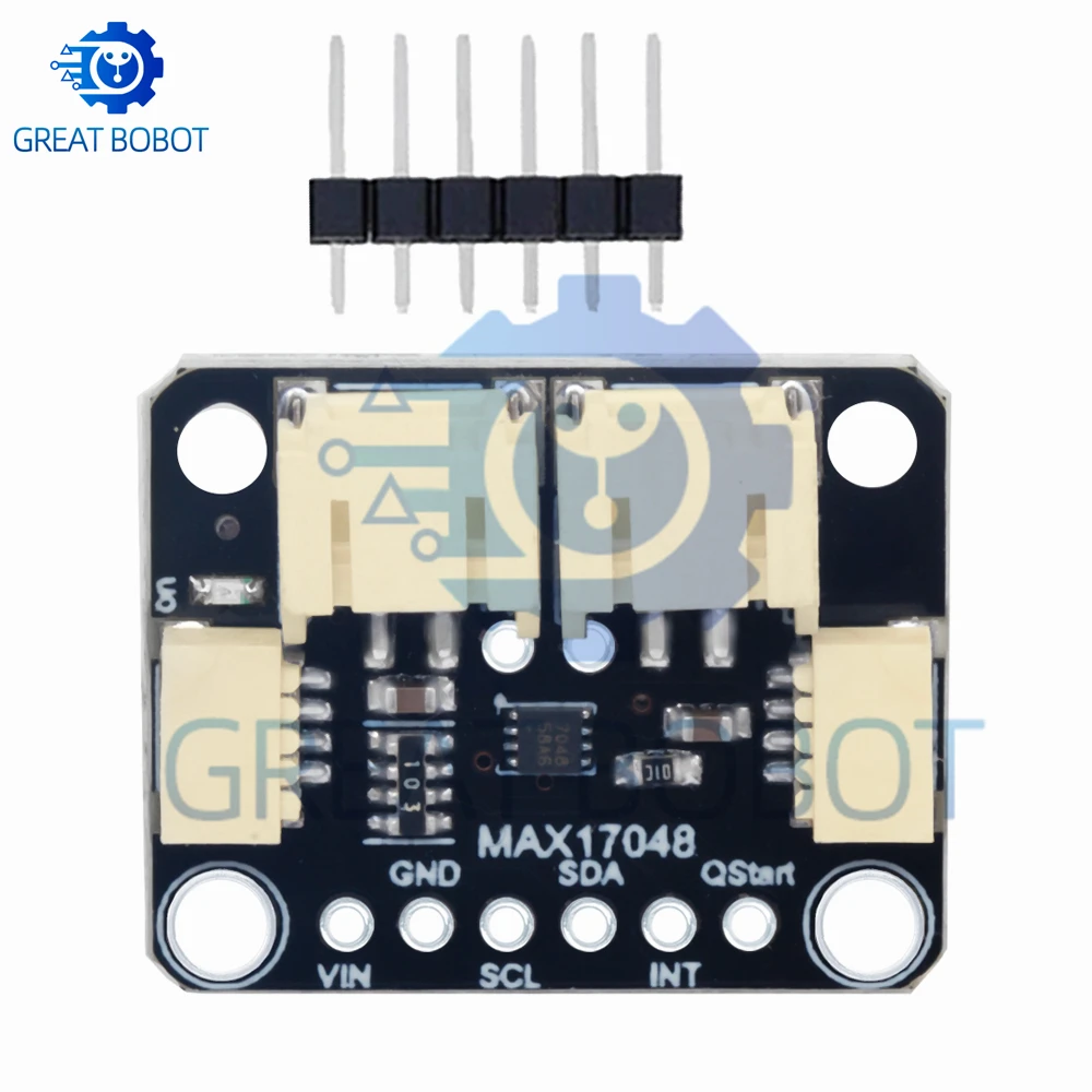 1 szt./5 szt./10 szt. Moduł miernika mocy i monitora baterii 2.5V-5.5V MAX17048 DO STEMMA JST PH & QT/Qwiic — zdjęcie produktu 2