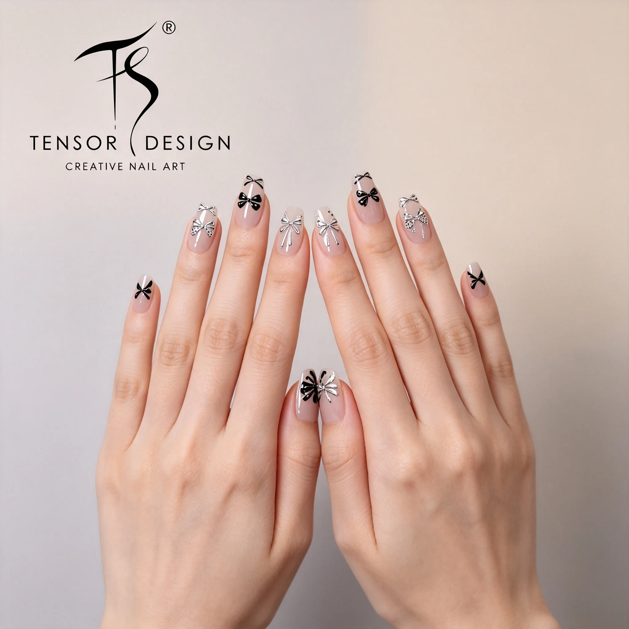 ملصقات أظافر تينسور نيل سوداء  - مراجعة Nail Art Elegan وسعره