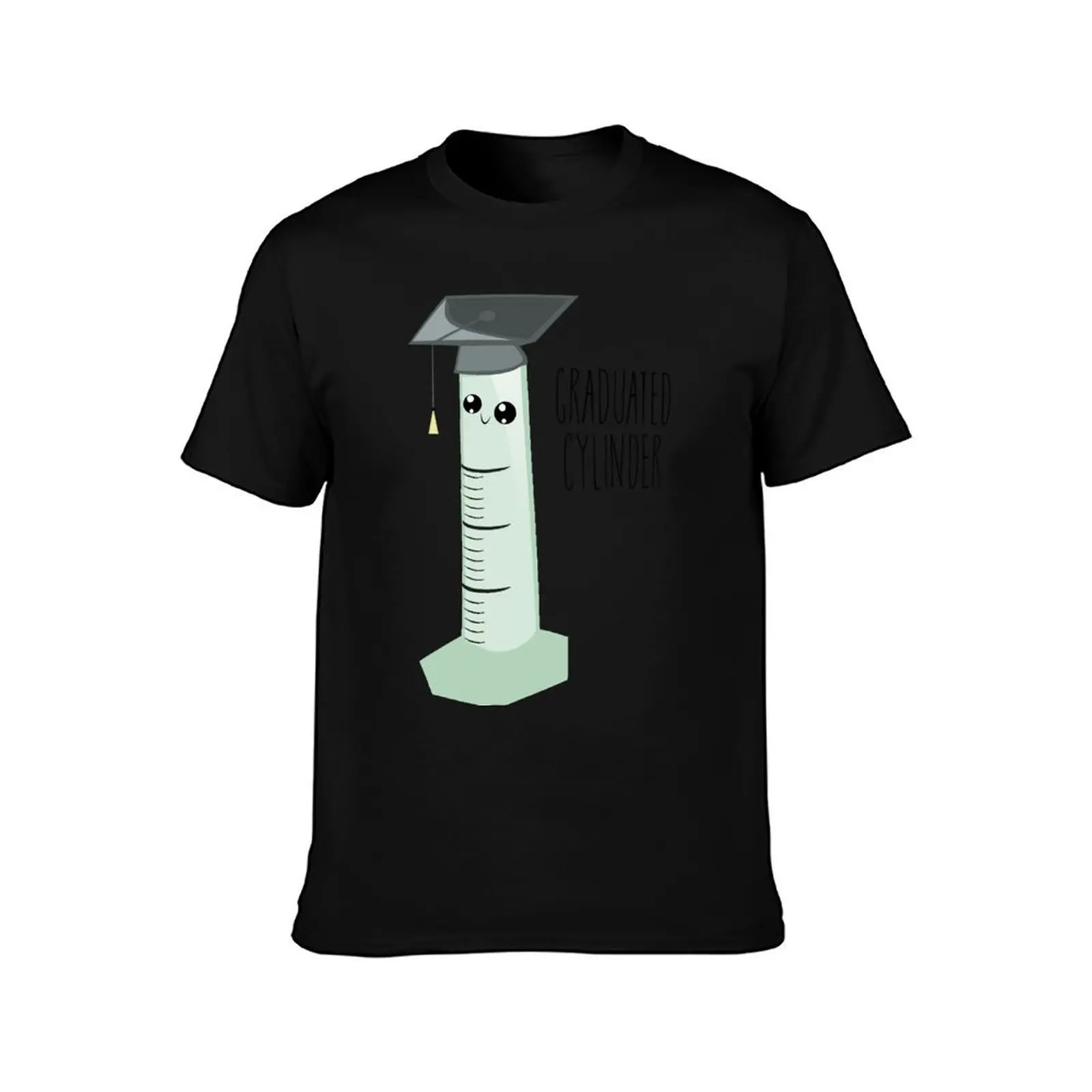 Graduated Cylinder Sticker T-Shirt customizeds quick-drying quick drying rapper graphic tees mens shirts graphic tee