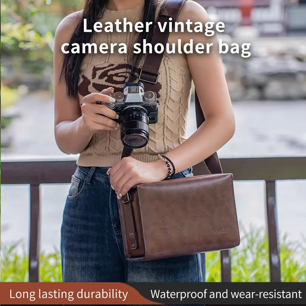 Suitable for xt50xs20 camera bag Canon r10 mirrorless zve10a7c2 Sony Kang z30zfc diagonal cross bag for men and women