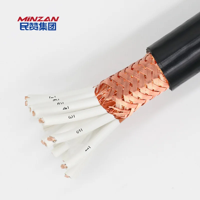 12 Core 0.75mm 1mm 1.5mm Cable Servo Motor Power Multicore Control Wire Flexible PVC Signal Copper Industrial Control Cable Wire