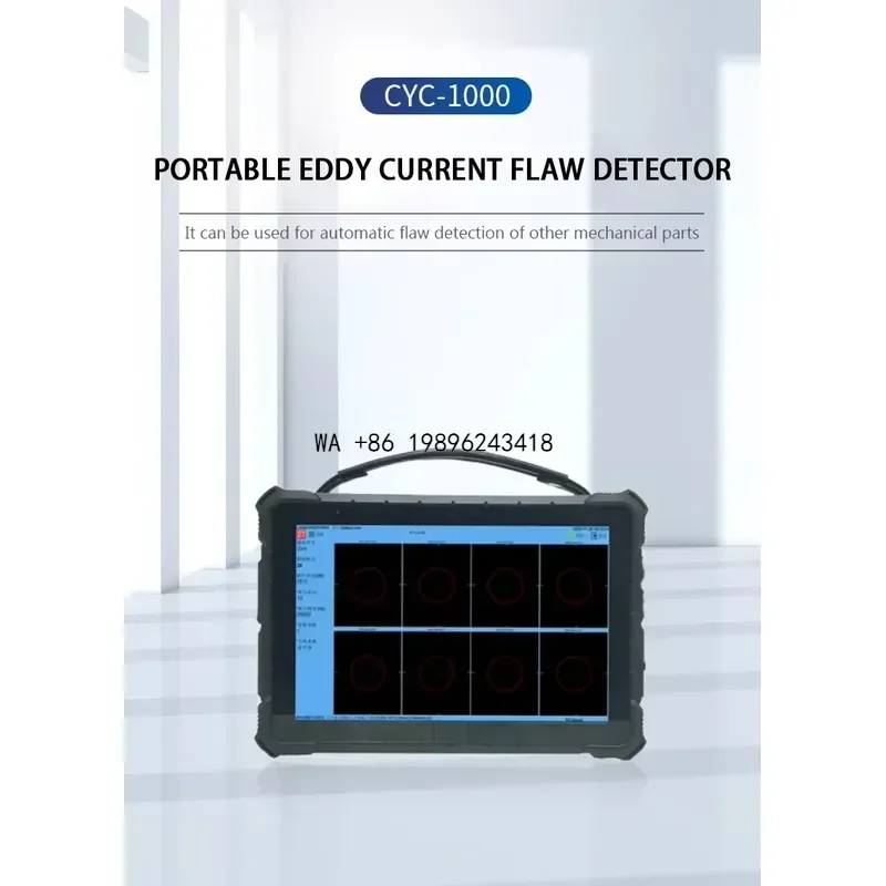 Wmwmnu for CYC-9S Intelligent Digital Eddy Current Flaw Detector Online Inspection for Metal Tubes and Bars Crack