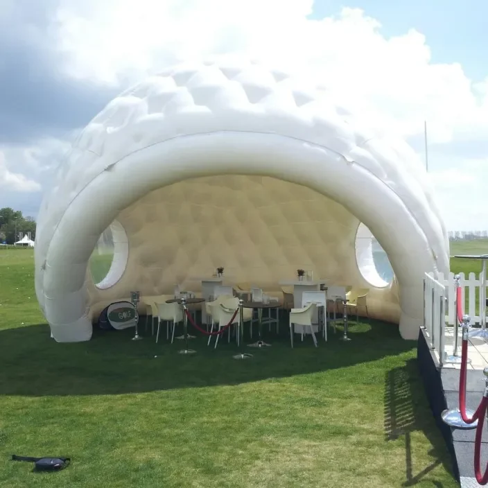 Hot Sale Unique Style Inflatable Advertising Stage Tent Luminous Photo Booth Outdoor Inflatable Party Dome Tent For Sale