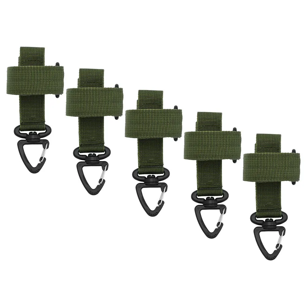 

5pcs Hiking Glove Straps Camping Rope Organizers Adjustable Belt Mount For Climbing Hiking Fishing Travel Outdoor Accessory