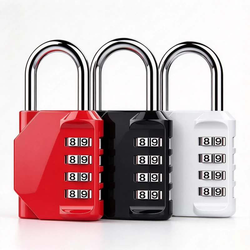 1pc Combination Lock Resettable 4 Digit Padlock with Combination Waterproof and Heavy Duty Combination Padlock Outdoor