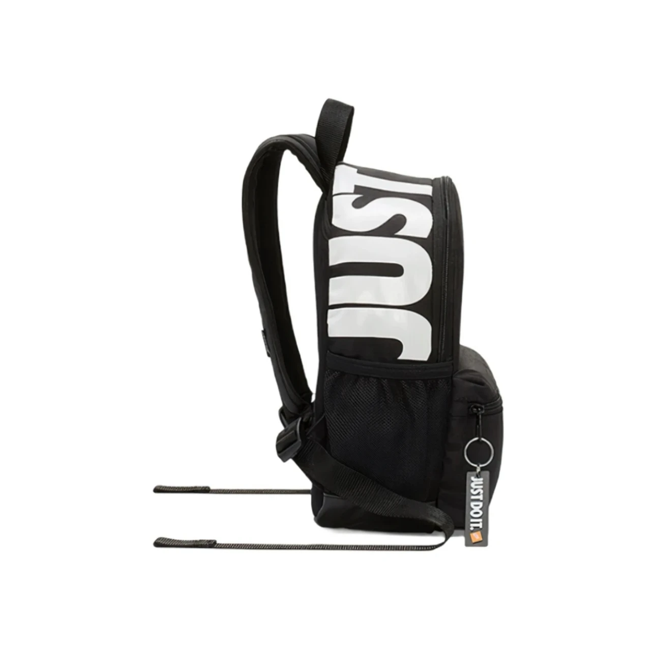 حقيبة ظهر من ألياف البوليستر مطبوعة بشعار Nike Sports and Leisure للنساء باللون الأسود BA5559-013